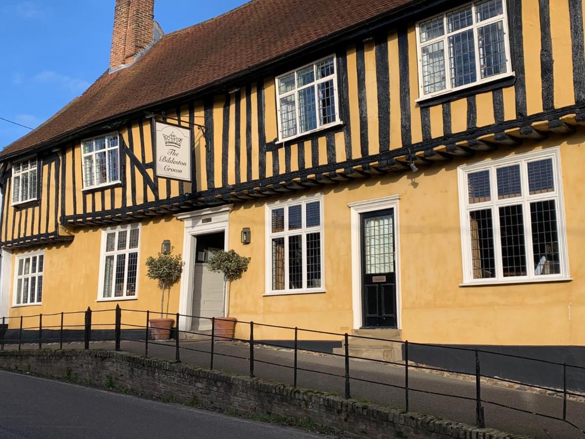 The Bildeston Crown Hotell Ipswich Exteriör bild
